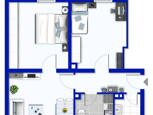 Wohnung zur Miete 650 € 3 Zimmer 60 m² 1. Geschoss frei ab 01.11.2026 Elbestr. 7 Harpen Bochum 44791