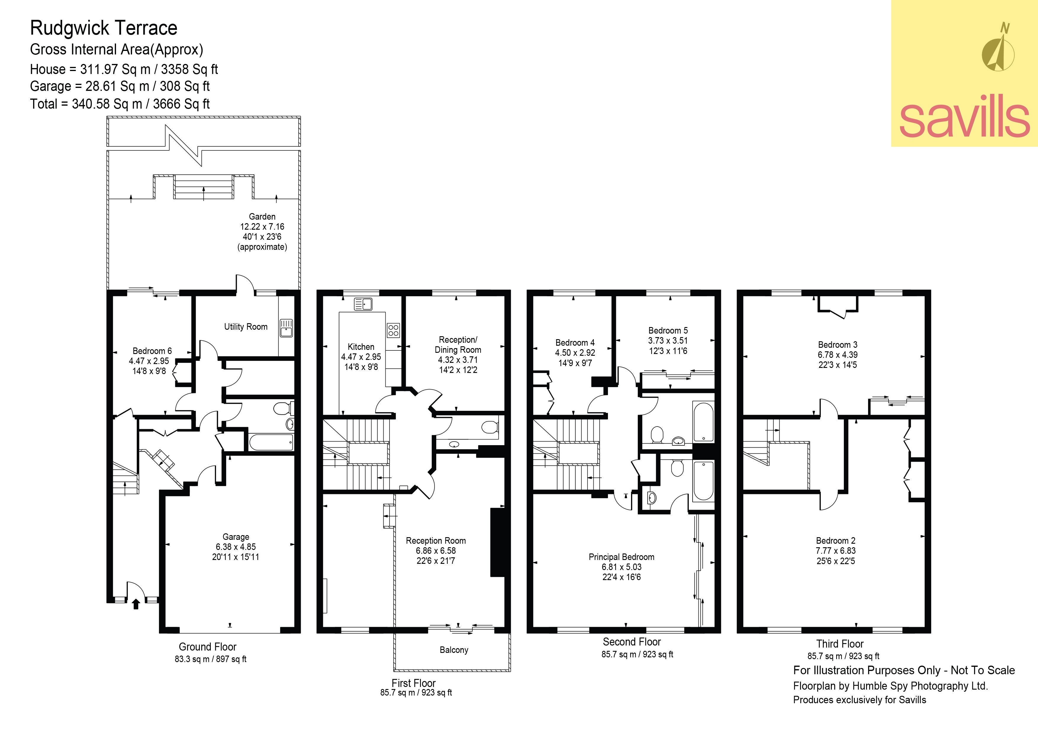 Haus zum Kauf provisionsfrei 5.823.675 € 7 Zimmer 312 m²<br/>Wohnfläche AVENUE ROAD London NW8 6BR