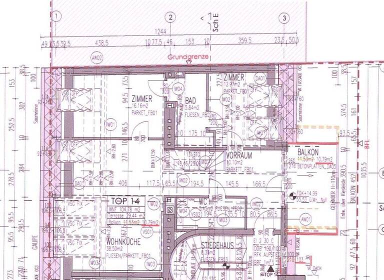Maisonette zum Kauf 1.100.000 € 3 Zimmer 104,8 m² frei ab 01.01.2030 Wien 1080