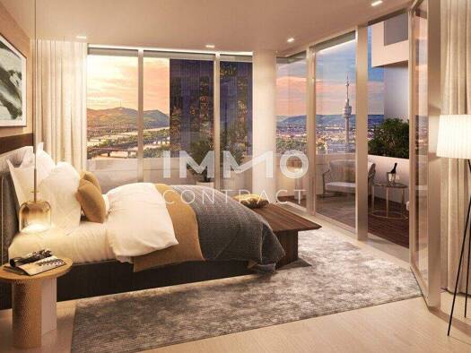 Studio zum Kauf - Erstbezug 530.800 € 1 Zimmer 37,2 m² Wagramer Straße 2 Wien 1220