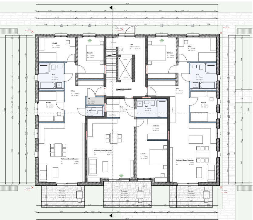 Wohnung zum Kauf provisionsfrei 545.000 € 4 Zimmer 109 m²<br/>Wohnfläche EG<br/>Geschoss Kettwig Essen 45219