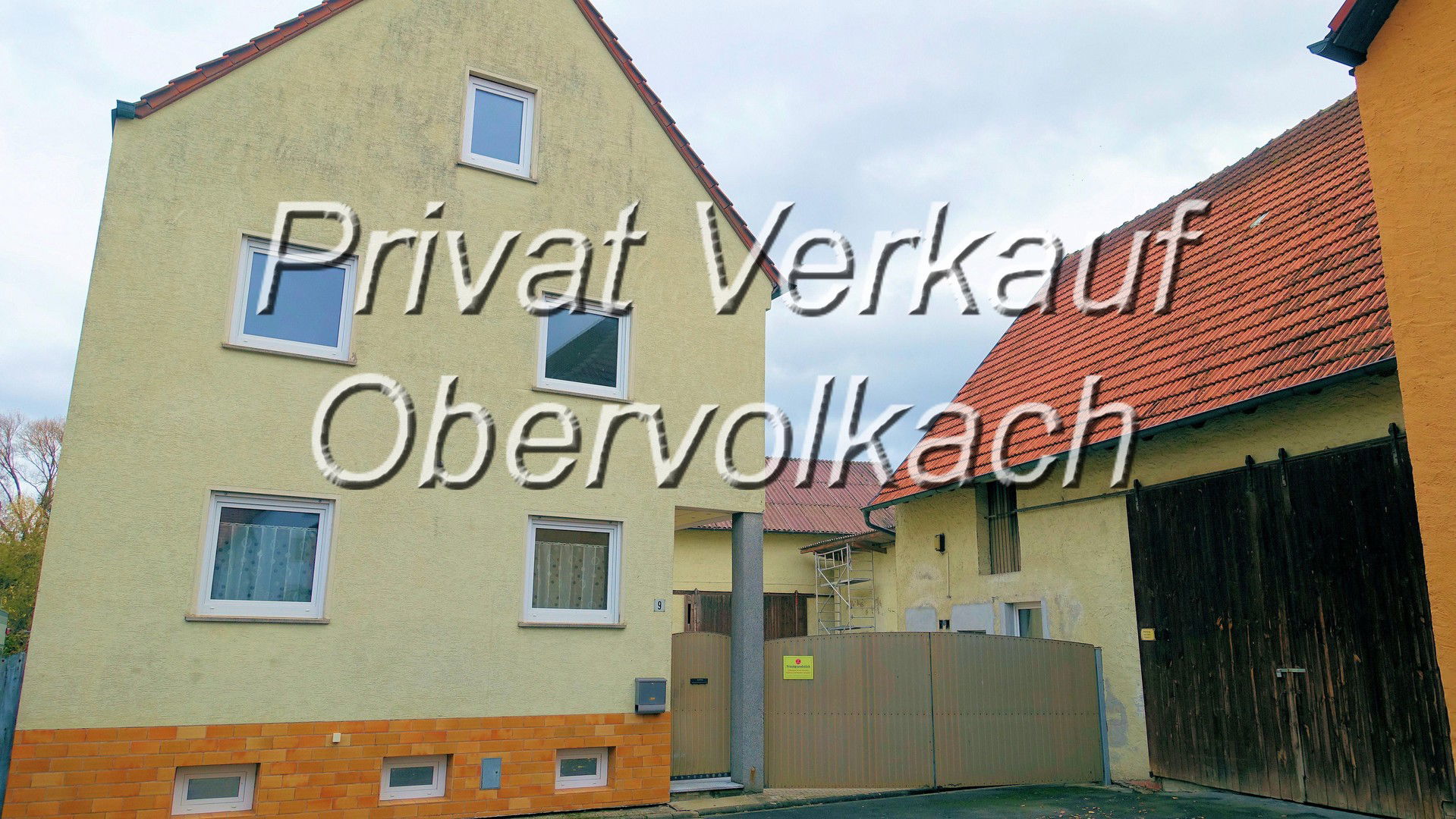 Einfamilienhaus zum Kauf provisionsfrei 475.000 € 9 Zimmer 165 m²<br/>Wohnfläche 2.792 m²<br/>Grundstück Obervolkach Volkach 97332