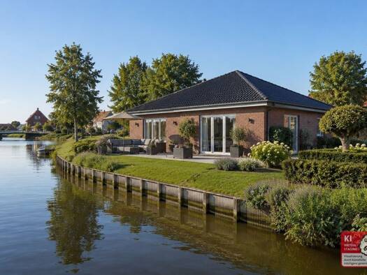Bungalow zum Kauf - Erstbezug provisionsfrei 399.500 € 2 Zimmer 95 m² 300 m² Grundstück Conrebbersweg Emden 26721