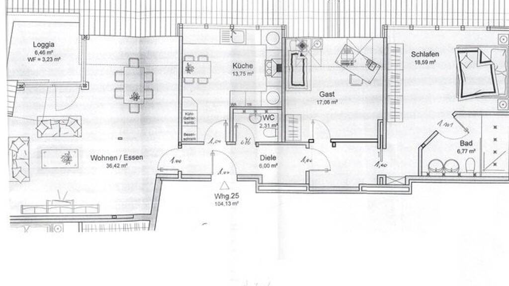 Penthouse zur Versteigerung 291.000 € 3 Zimmer 104,1 m² 2. Geschoss Wiesenstrasse Bad Sassendorf 59505