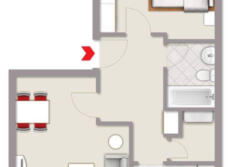 Wohnung zum Kauf 149.000 € 2 Zimmer 52 m² Friesischer Berg Flensburg 24937