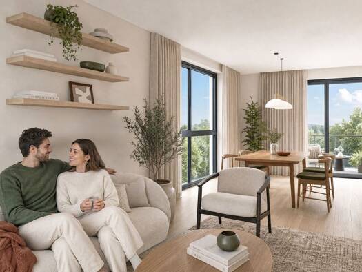 Wohnung zum Kauf - Neubau 335.000 € 3 Zimmer 76,5 m² 1. Geschoss Innenstadt Detmold 32756