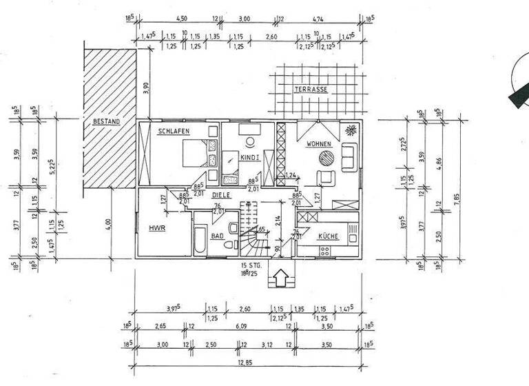 Doppelhaushälfte zum Kauf 365.000 € 6 Zimmer 130 m² 605 m² Grundstück Reinfeld 23858