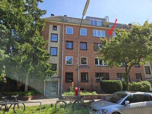 Wohnung zum Kauf 599.000 € 4 Zimmer 82 m² 3. Geschoss Barmbek-Süd Hamburg 22081