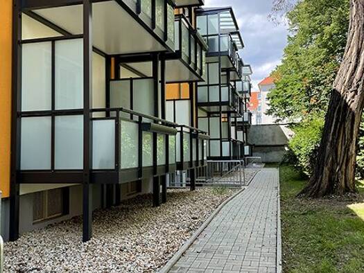 Wohnung zur Miete 425 € 2 Zimmer 49,4 m² EG frei ab 01.02.2027 Max-Reger-Straße 18 Lutherplatz Halle (Saale) 06110