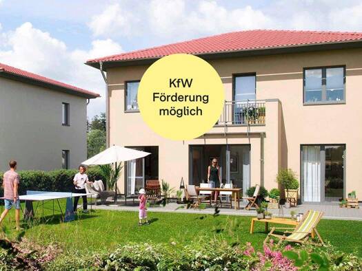 Einfamilienhaus zum Kauf - Neubau provisionsfrei 689.700 € 6 Zimmer 189,7 m² 565 m² Grundstück frei ab 01.07.2027 An den Krautwiesen 12 Machern 04827