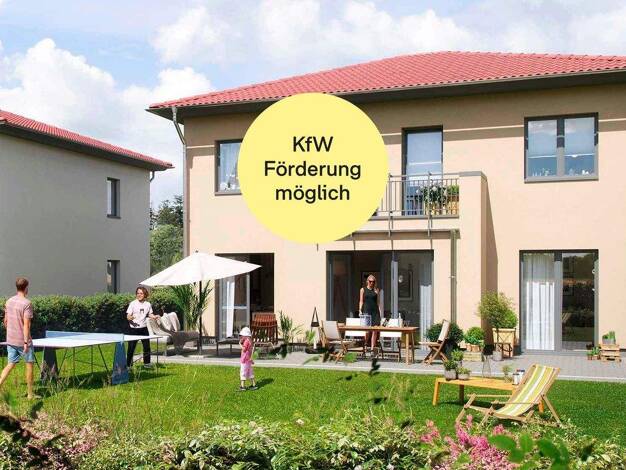 Einfamilienhaus zum Kauf - Neubau provisionsfrei 689.700 € 6 Zimmer 189,7 m² 565 m² Grundstück frei ab 01.07.2027 An den Krautwiesen 12 Machern 04827