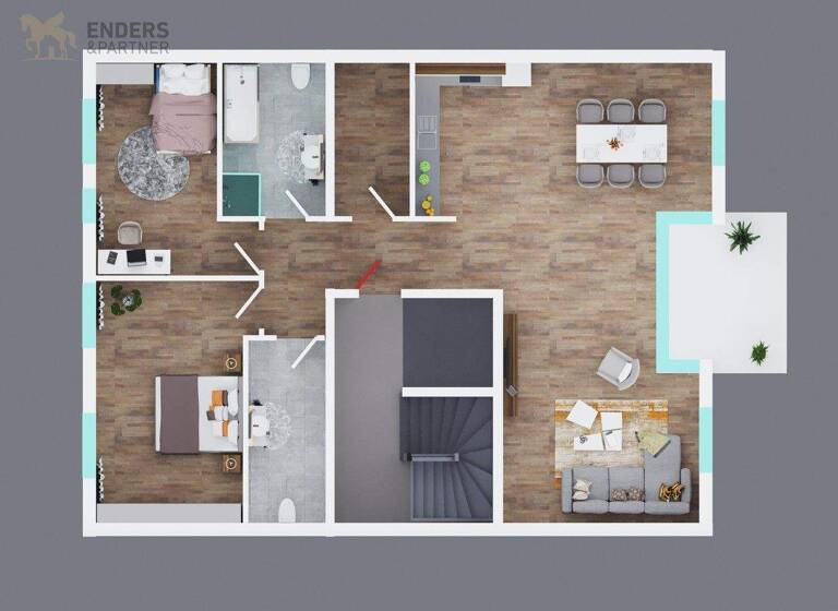 Wohnung zum Kauf - Erstbezug 595.000 € 3 Zimmer 110,9 m² 3. Geschoss Trier-Nord Trier 54292