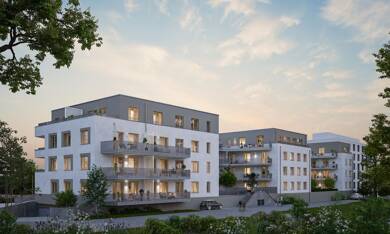 Wohnung zum Kauf - Neubau provisionsfrei 584.900 € 3 Zimmer 96,9 m² Am Sportfeld 1 Bad Vilbel Bad Vilbel 61118