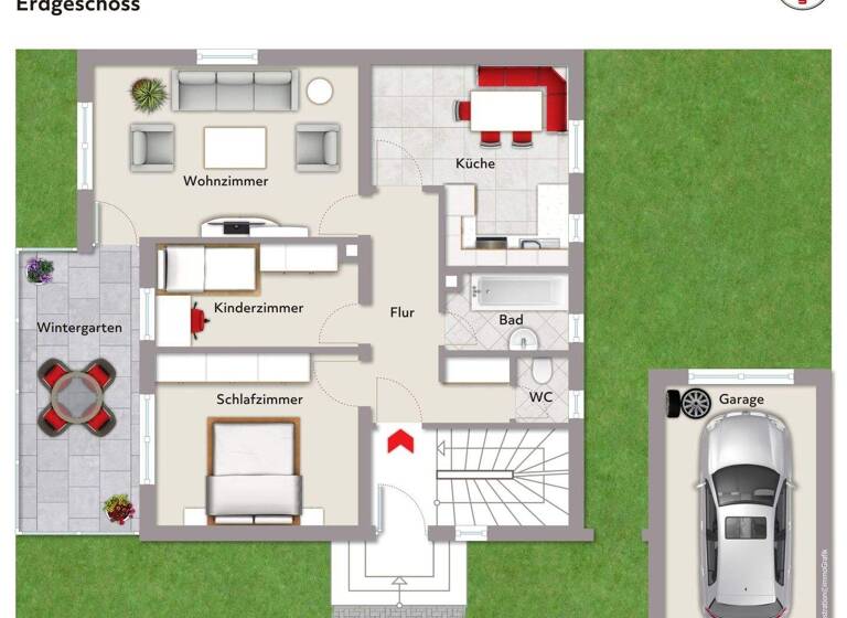 Mehrfamilienhaus zum Kauf 380.000 € 6 Zimmer 164 m² 1.016 m² Grundstück frei ab sofort Buttenwiesen 86647