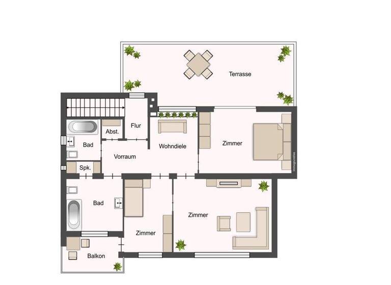 Mehrfamilienhaus zum Kauf 2.500.000 € 10 Zimmer 337,7 m² 610 m² Grundstück Westend Berlin 14055