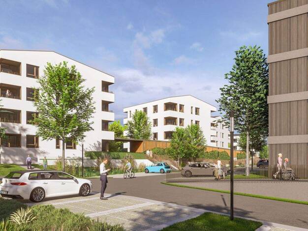 Wohnung zum Kauf - Erstbezug provisionsfrei 334.900 € 2,5 Zimmer 64,5 m² EG Albert-Magg-Straße 16 Laupheim 88471