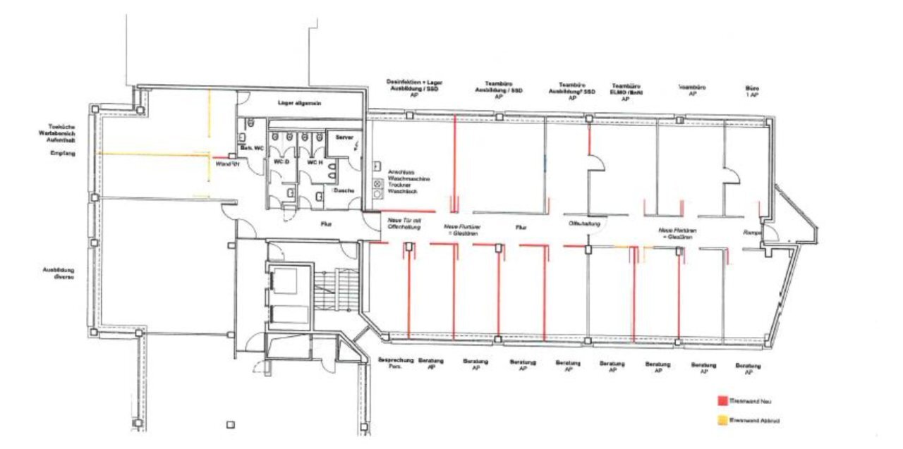 Bürofläche zur Miete provisionsfrei 13,50 € 1.266 m²<br/>Bürofläche ab 539 m²<br/>Teilbarkeit Hochschule für Gestaltung Offenbach am Main 63065