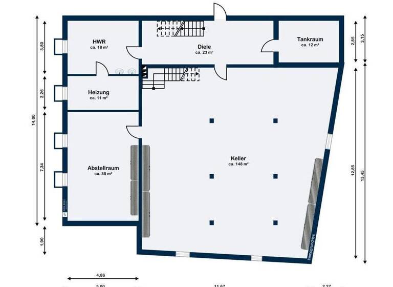 Haus zum Kauf 799.000 € 15 Zimmer 439,9 m² 1.087 m² Grundstück Burgoberbach 91595