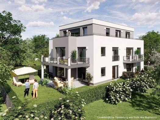Penthouse zum Kauf - Neubau provisionsfrei 1.375.000 € 3 Zimmer 106 m² Platanenstraße 19 Hadern München 81377
