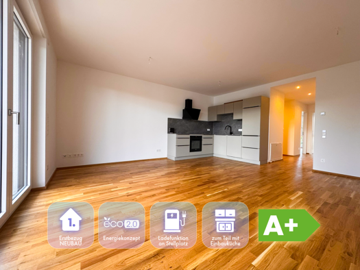 Wohnung zur Miete - Erstbezug 1.406 € 3 Zimmer 76 m² 1. Geschoss frei ab 01.03.2026 Friedrich-Bosse-Straße 71 Möckern Leipzig 04159