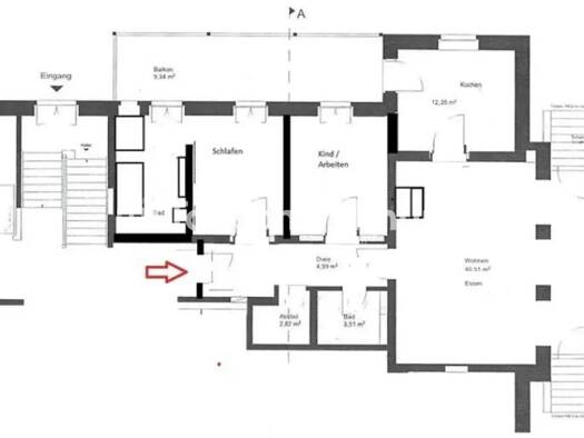 Wohnung zur Miete Tauschwohnung 850 € 3,5 Zimmer 105 m² EG Zentrum Mitte 04109