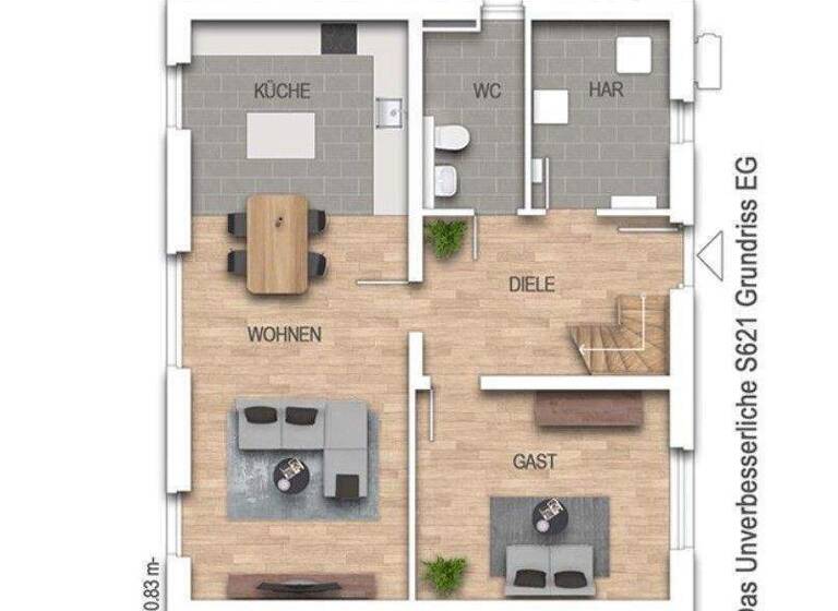 Einfamilienhaus zum Kauf provisionsfrei 584.000 € 5 Zimmer 135 m² 480 m² Grundstück Wedel 22880