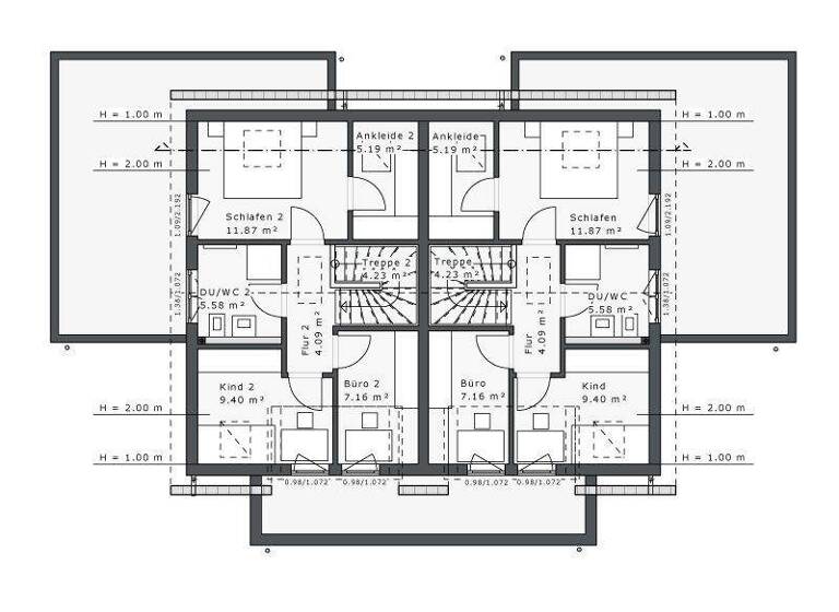Mehrfamilienhaus zum Kauf provisionsfrei 524.000 € 8 Zimmer 205 m² 386 m² Grundstück Burscheid 51399