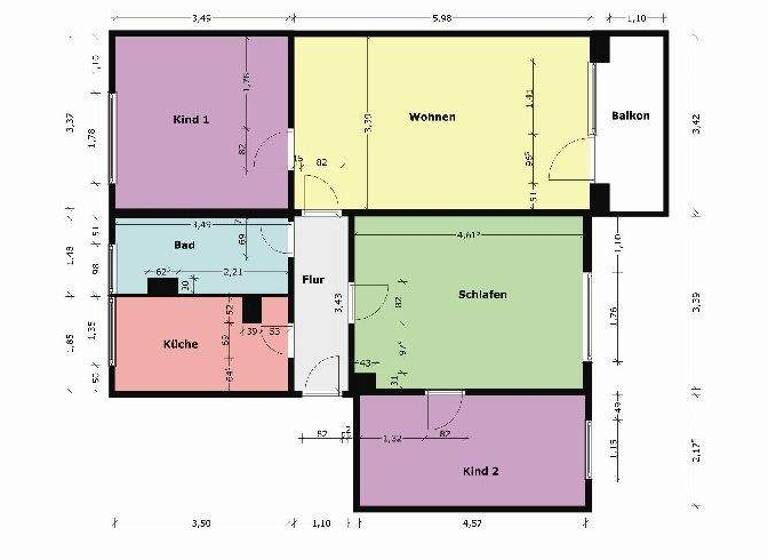 Wohnung zur Miete nur mit Wohnberechtigungsschein 369 € 4 Zimmer 76 m² 4. Geschoss Humboldtstraße 1 Oschersleben 39387