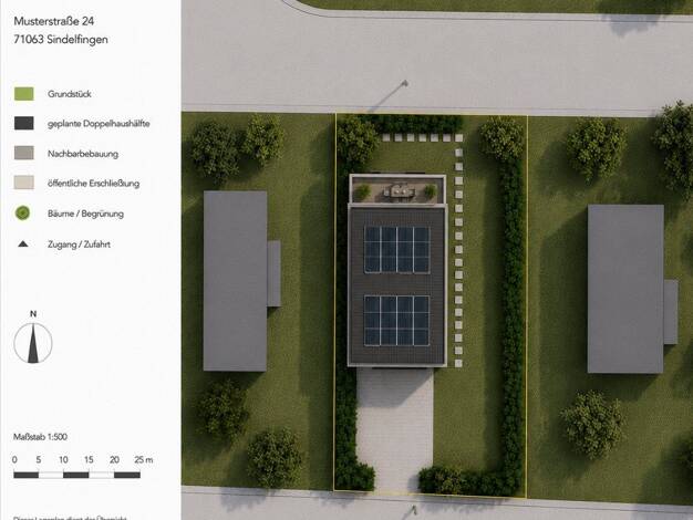 Einfamilienhaus zum Kauf provisionsfrei 841.600 € 6 Zimmer 200 m² 300 m² Grundstück Maichingen Sindelfingen 71063