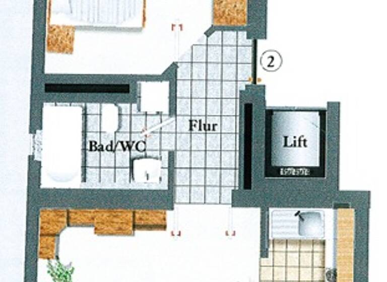 Wohnung zur Miete 325 € 2 Zimmer 58,6 m²<br/>Wohnfläche Erich-Mühsam-Str. 31 Kaßberg Chemnitz 09113