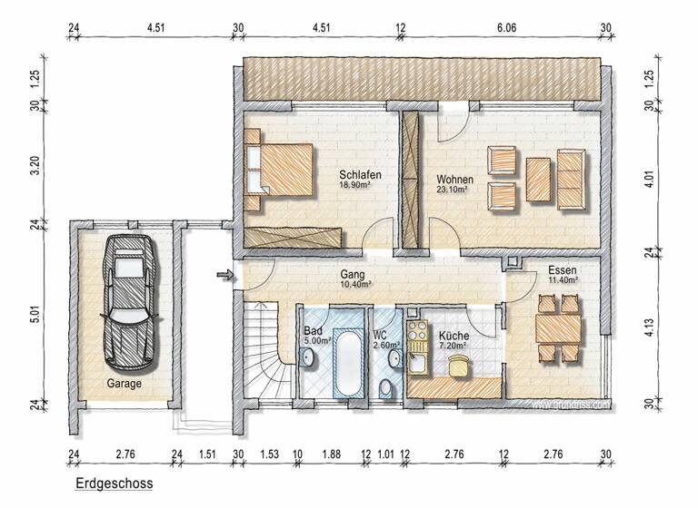 Einfamilienhaus zum Kauf 330.000 € 5 Zimmer 143,2 m² 740 m² Grundstück Egglkofen 84546