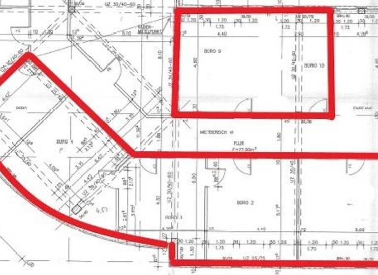 Bürofläche zur Miete provisionsfrei 6,50 € 570 m² Bürofläche teilbar ab 20 m² Neefestraße 147 Kappel Chemnitz 09116