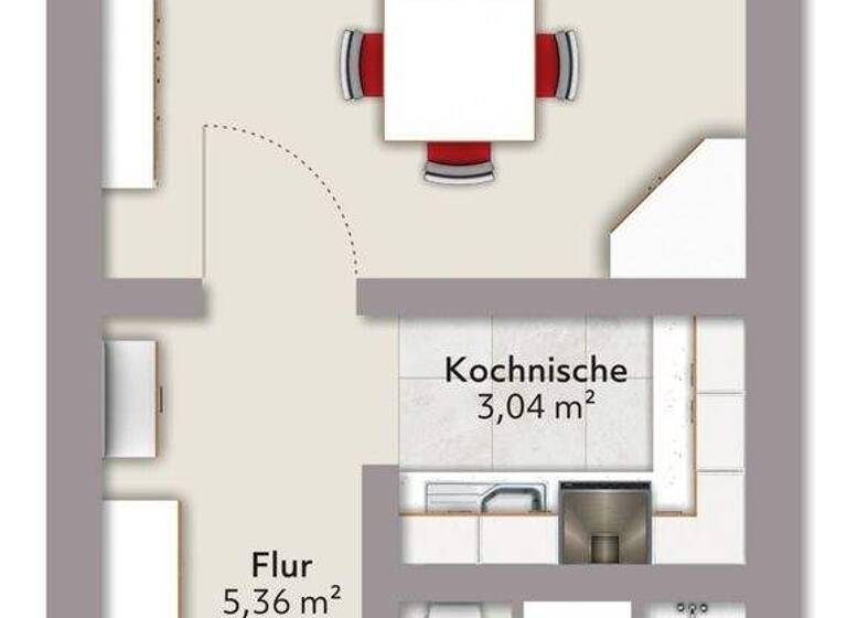 Studio zum Kauf 160.000 € 1 Zimmer 30,9 m² frei ab sofort Paradies Konstanz 78462