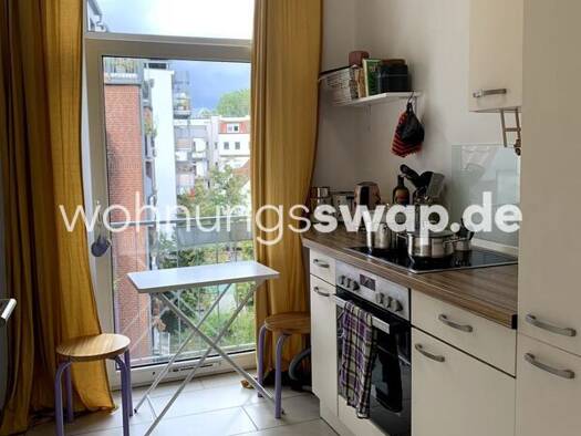 Wohnung zur Miete Tauschwohnung 1.110 € 2 Zimmer 50 m² 3. Geschoss Sternschanze Hamburg 22769