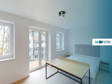 Studio zur Miete 1.091 € 1 Zimmer 27,3 m² 1. Geschoss frei ab sofort Arnikastraße 4 Siegertsbrunn Höhenkirchen-Siegertsbrunn 85635