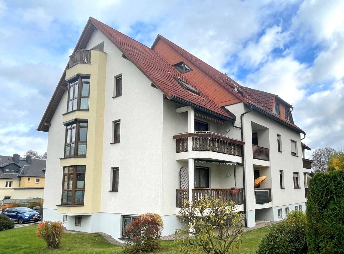 Immobilie in Neukirchen/Erzgebirge - Hier will man wohnen – Maisonette für Eigennutzer mit spektakulärem Fernblick und Wohlfühlgarantie - Bild 0