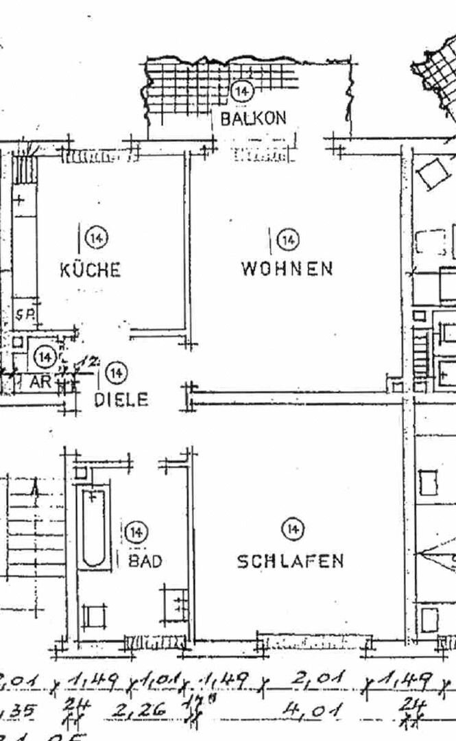 Wohnung zum Kauf provisionsfrei 155.000 € 2,5 Zimmer 65 m²<br/>Wohnfläche 2.<br/>Geschoss Ostviertel Essen 45127