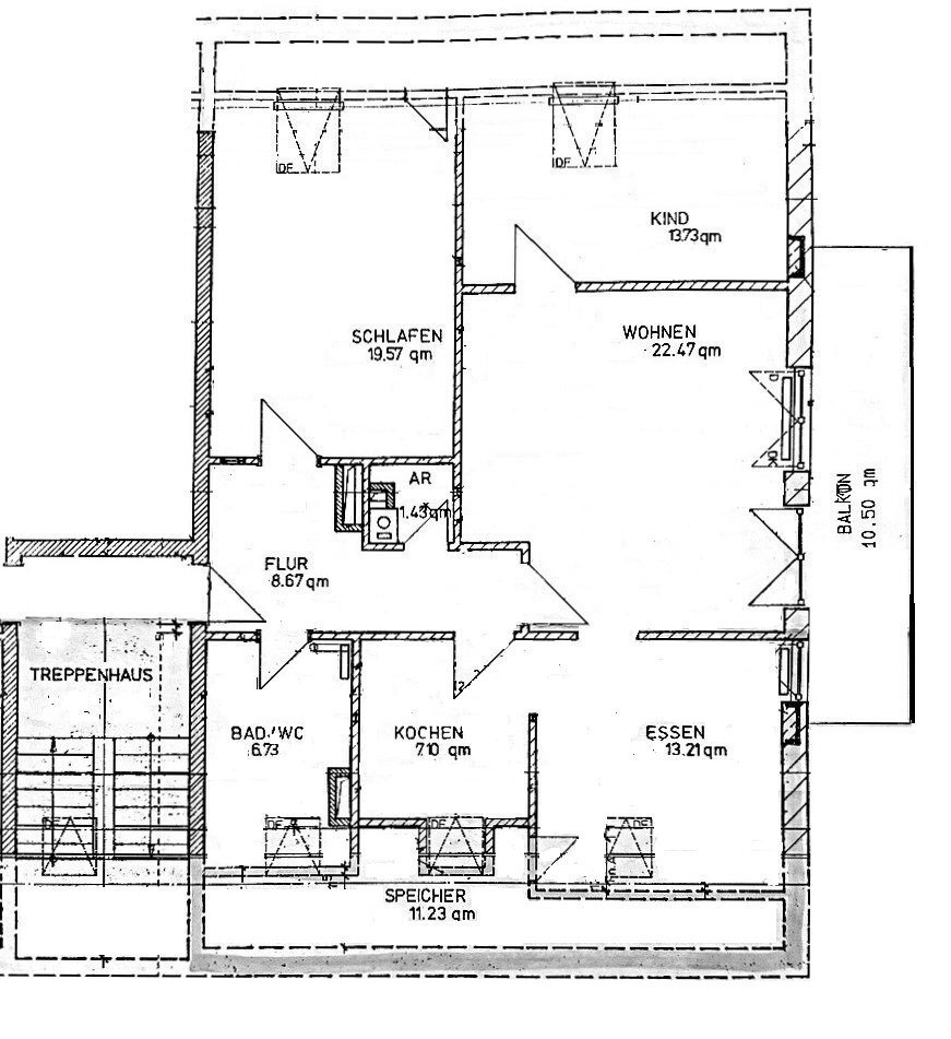 Wohnung zum Kauf 196.000 € 3,5 Zimmer 77,4 m²<br/>Wohnfläche 2.<br/>Geschoss Pfarrkirchen Pfarrkirchen 84347