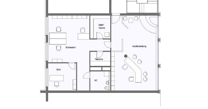 Büro-/Praxisfläche zur Miete provisionsfrei 10 € 121,8 m²<br/>Bürofläche Ekhofplatz 2a Mitte Gotha 99867