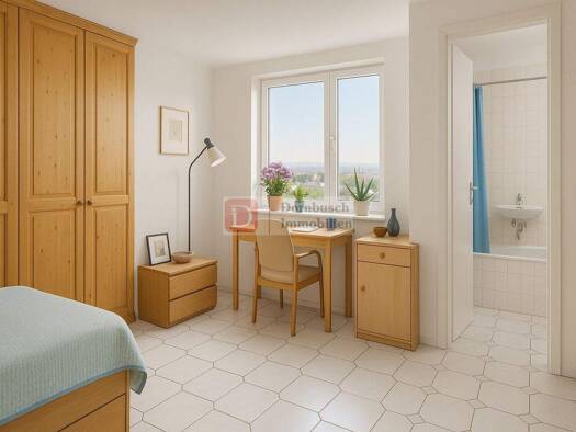 Wohnung zum Kauf 145.000 € 1 Zimmer 35 m² 5. Geschoss Oberrad Frankfurt am Main 60599