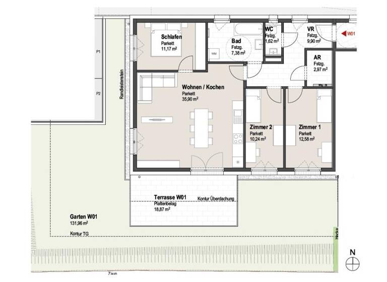 Wohnung zum Kauf provisionsfrei 524.628 € 4 Zimmer 91,8 m² Niedernsill 5722