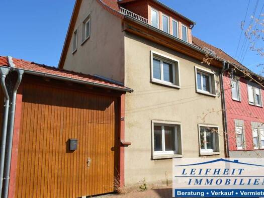 Doppelhaushälfte zum Kauf provisionsfrei 49.000 € 5 Zimmer 118 m² 302 m² Grundstück Oberdorla Vogtei 99986