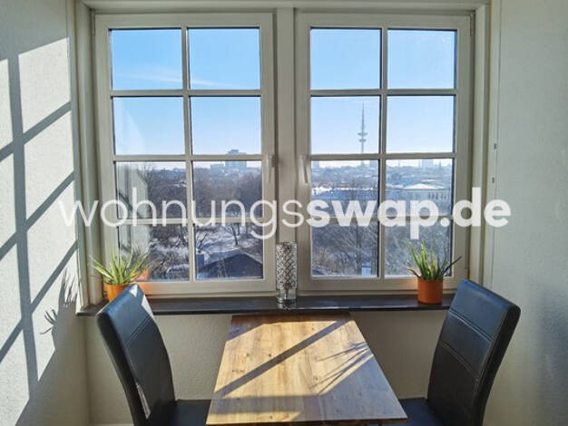 Studio zur Miete Tauschwohnung 1.115 € 2 Zimmer 65 m² 5. Geschoss Eimsbüttel Hamburg 20259