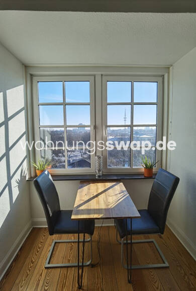 Studio zur Miete Tauschwohnung 1.115 € 2 Zimmer 65 m² 5. Geschoss Eimsbüttel Hamburg 20259
