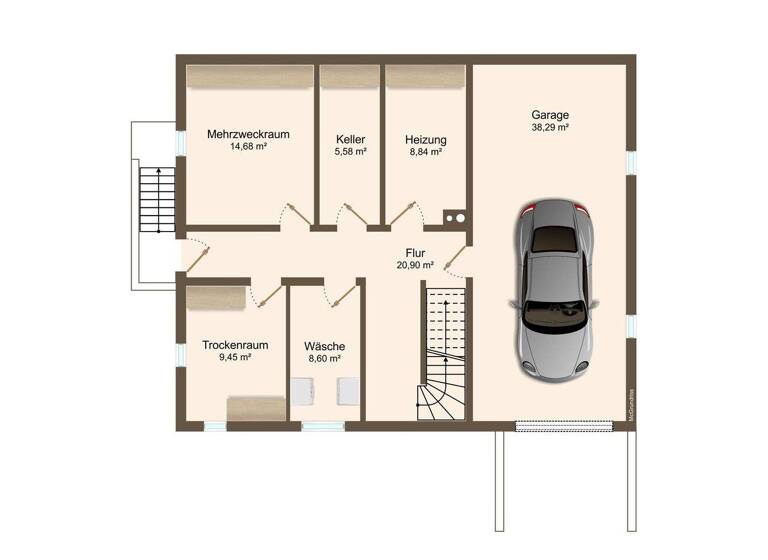 Einfamilienhaus zum Kauf 389.000 € 4 Zimmer 154 m² 690 m² Grundstück Thälmannstr. 12 Möser 39291