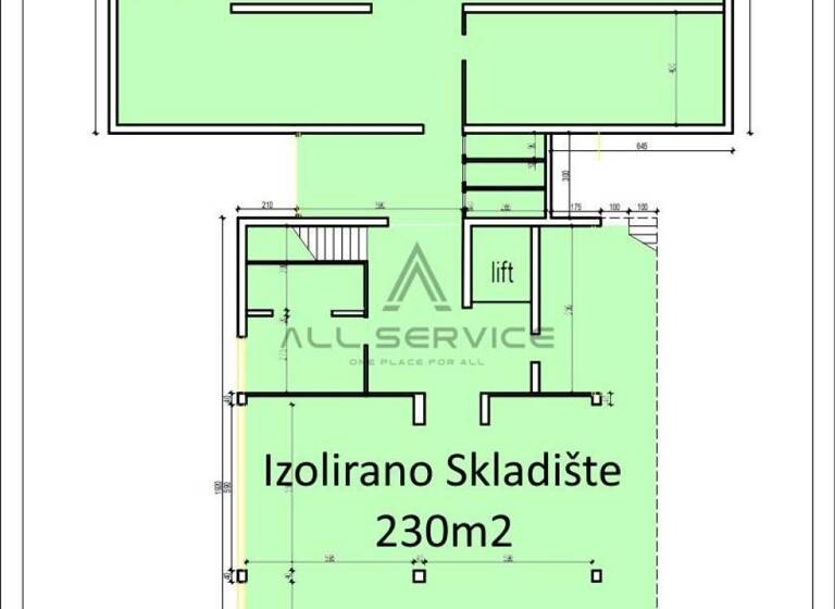 Büro zur Miete 10 € 1 Zimmer Lovret, Split Lovret - Brda