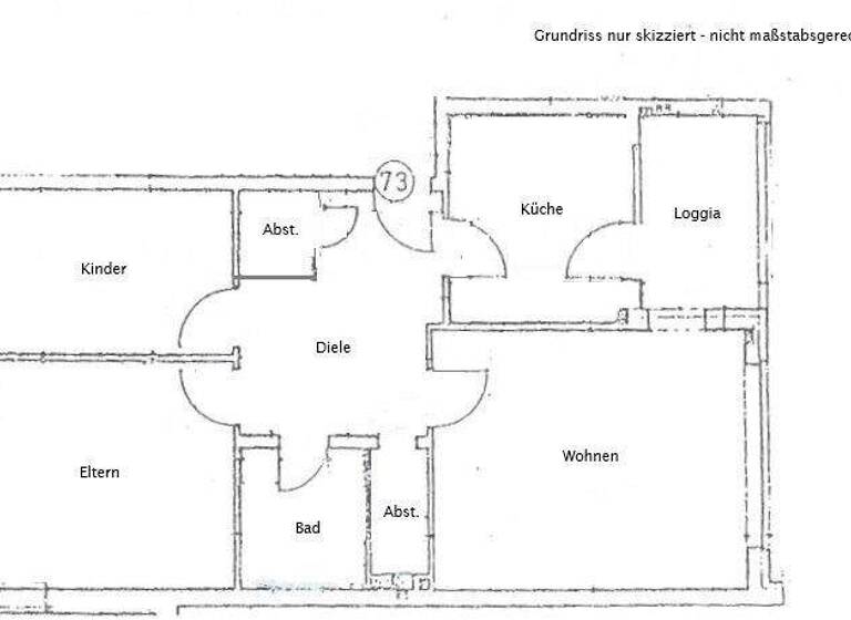Wohnung zum Kauf 269.000 € 3 Zimmer 73 m² frei ab sofort Billstedt Hamburg 22115