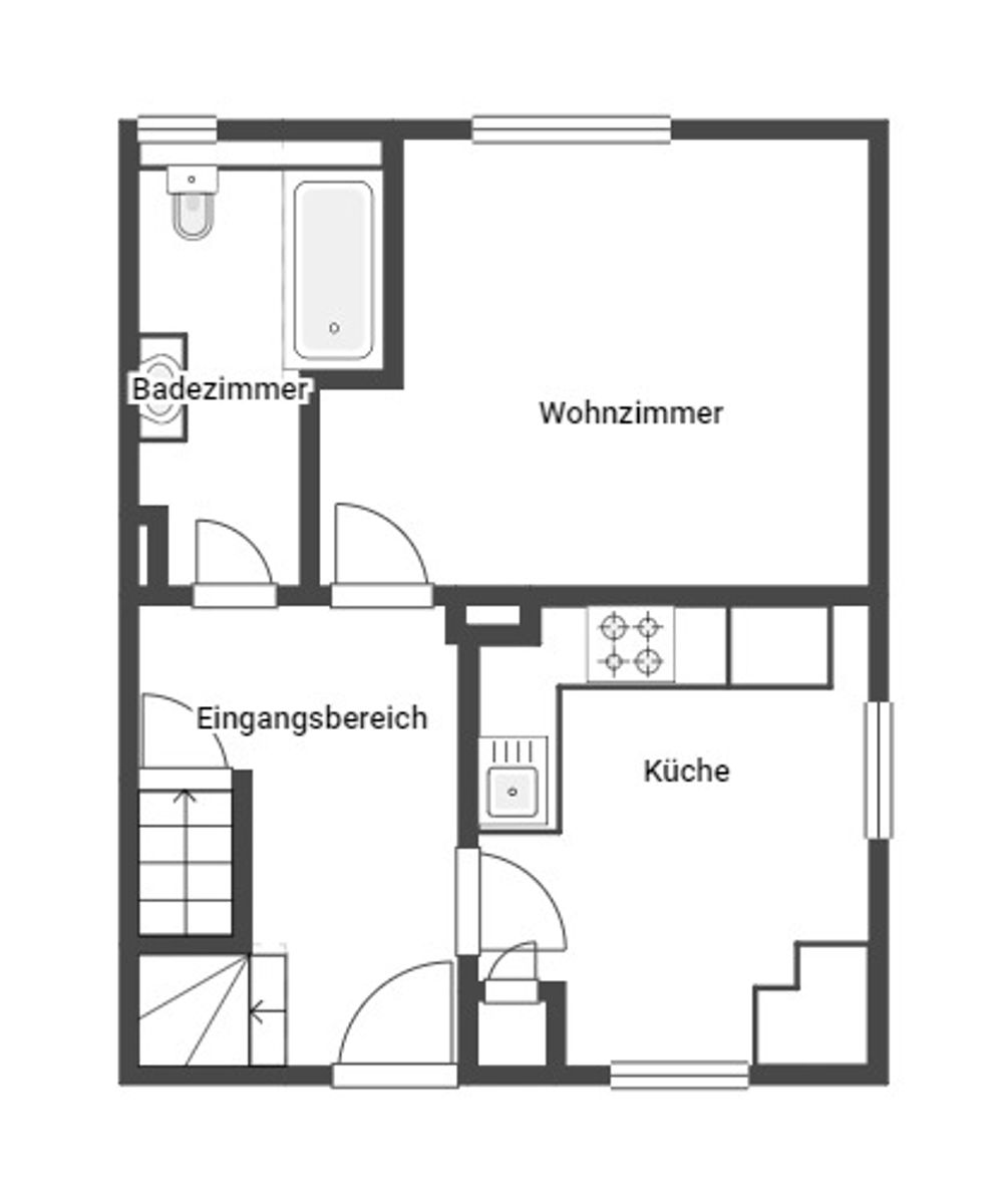 Doppelhaushälfte zum Kauf 70.000 € 3 Zimmer 67,2 m²<br/>Wohnfläche 692,2 m²<br/>Grundstück Jessenitz Jessenitz 19249