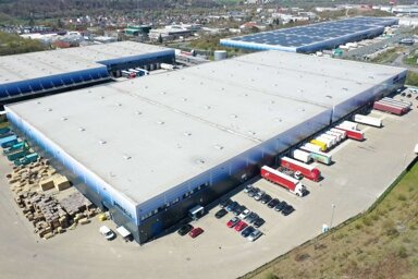 Lagerhalle zur Miete 4,80 € 26.520 m² Lagerfläche teilbar ab 11.166 m² - Forstfeld Kassel 34123