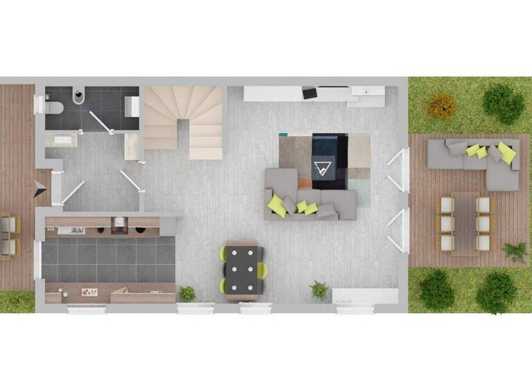 Doppelhaushälfte zum Kauf 399.000 € 5 Zimmer 114,1 m² 86,3 m² Grundstück Pleidelsheim 74385